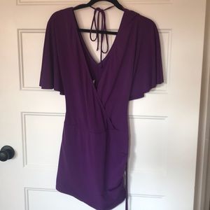 Purple Mini Dress